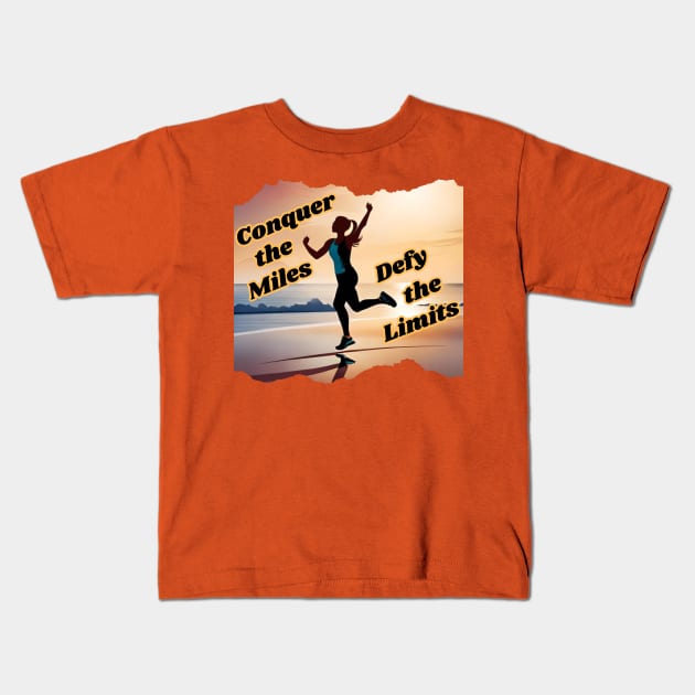 Running lovers Kids T-Shirt by JT SPARKLE